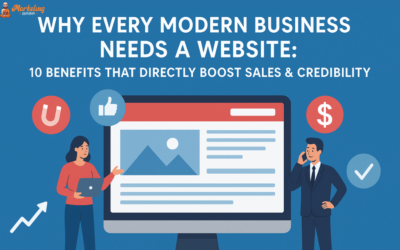 Why Every Modern Business Needs a Website: 10 Benefits That Directly Boost Sales & Credibility
