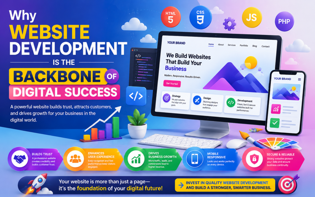 Why Website Development Is the Backbone of Digital Success