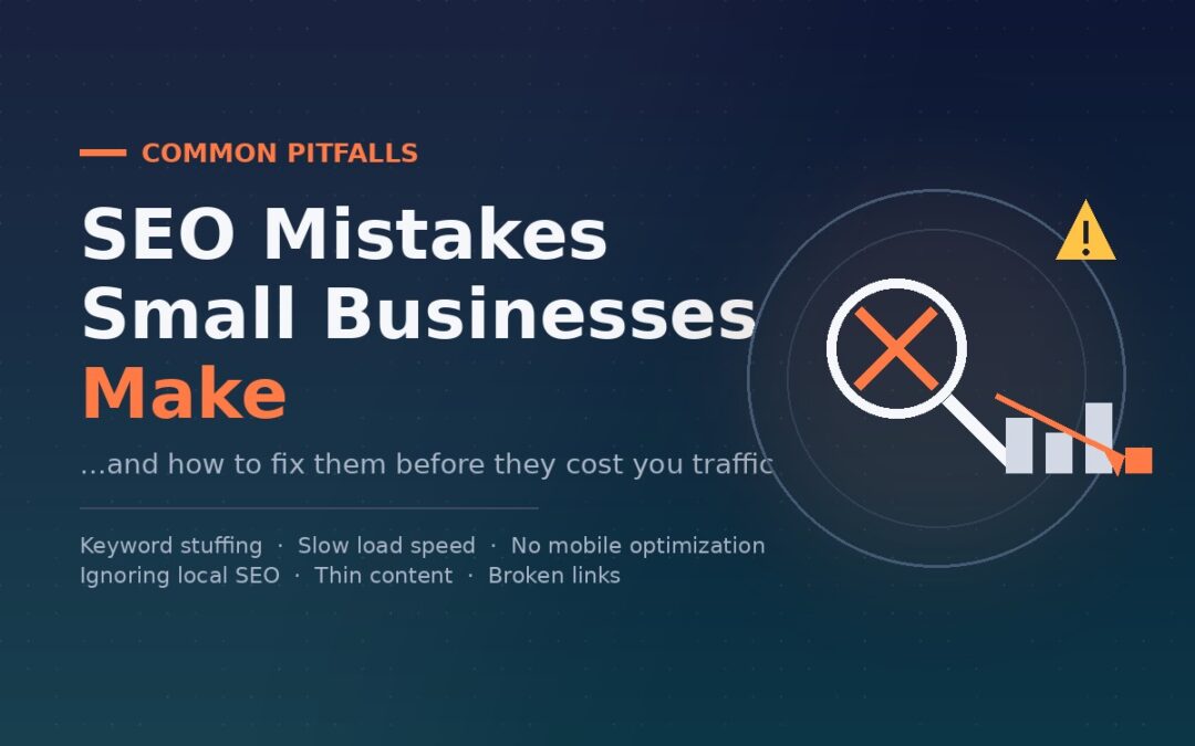 SEO Mistakes Small Businesses Make