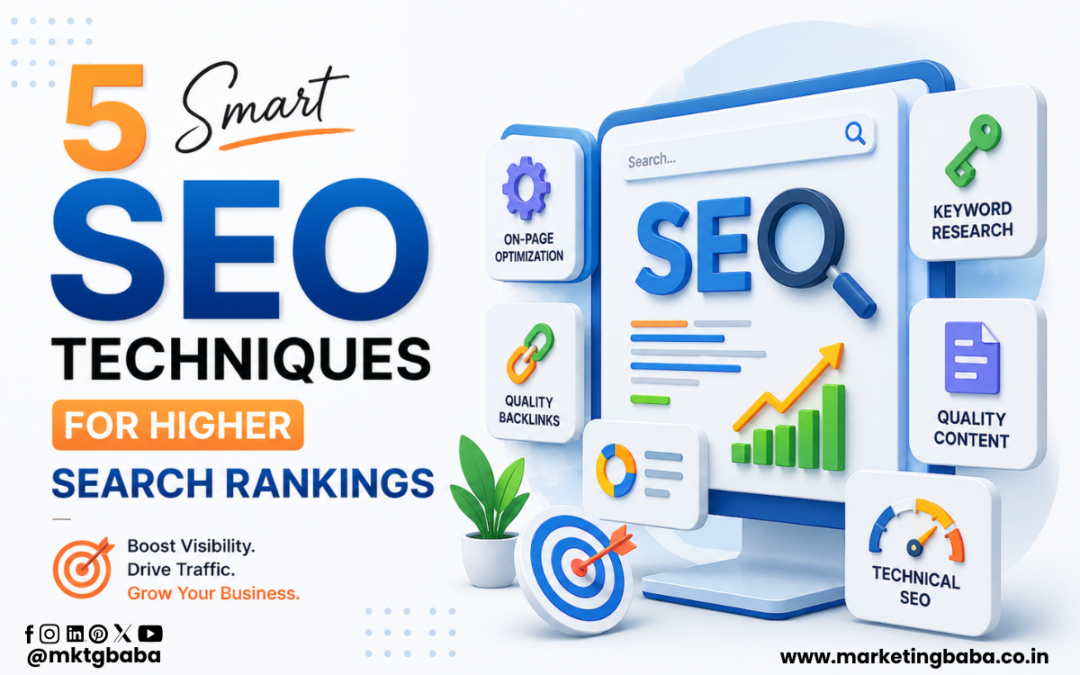 5 Smart SEO Techniques for Higher Search Rankings