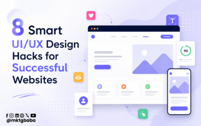 8 Smart UI/UX Design Hacks for Successful Websites