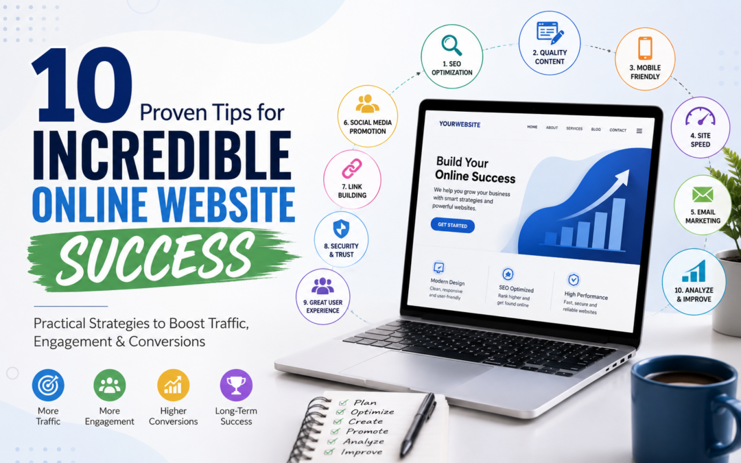 10 Proven Tips for Incredible Online Website Success