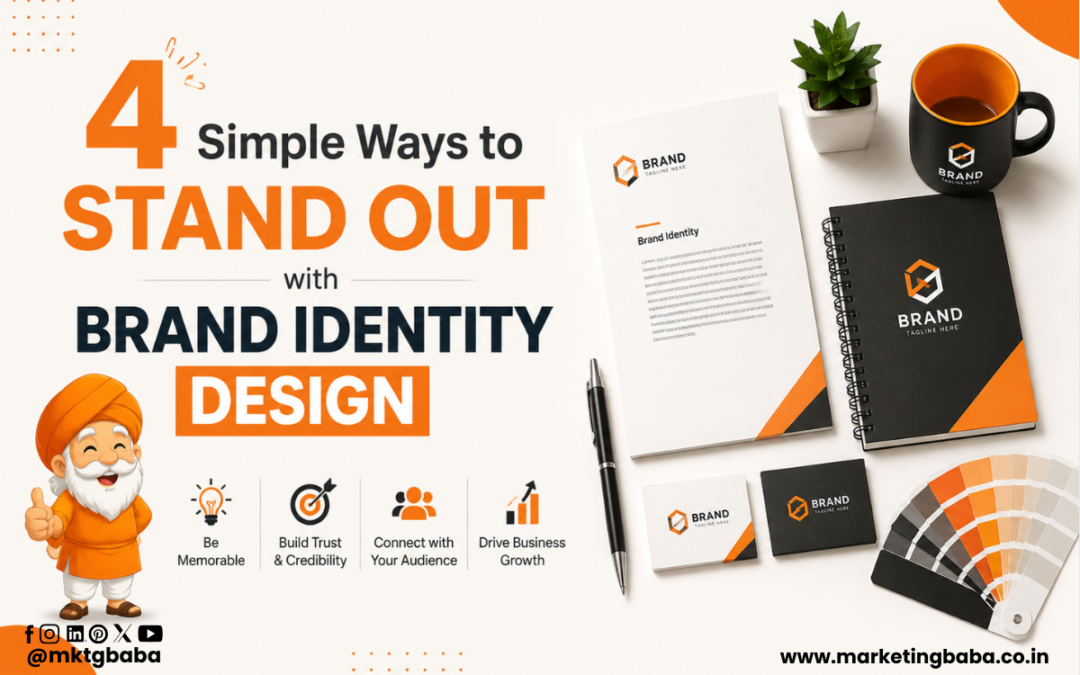 4 Simple Ways to Stand Out with Brand Identity Design