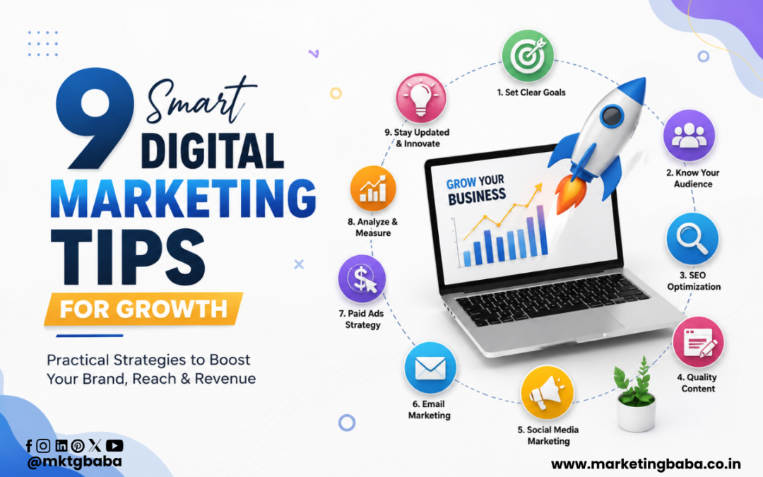 9 Smart Digital Marketing Tips for Growth